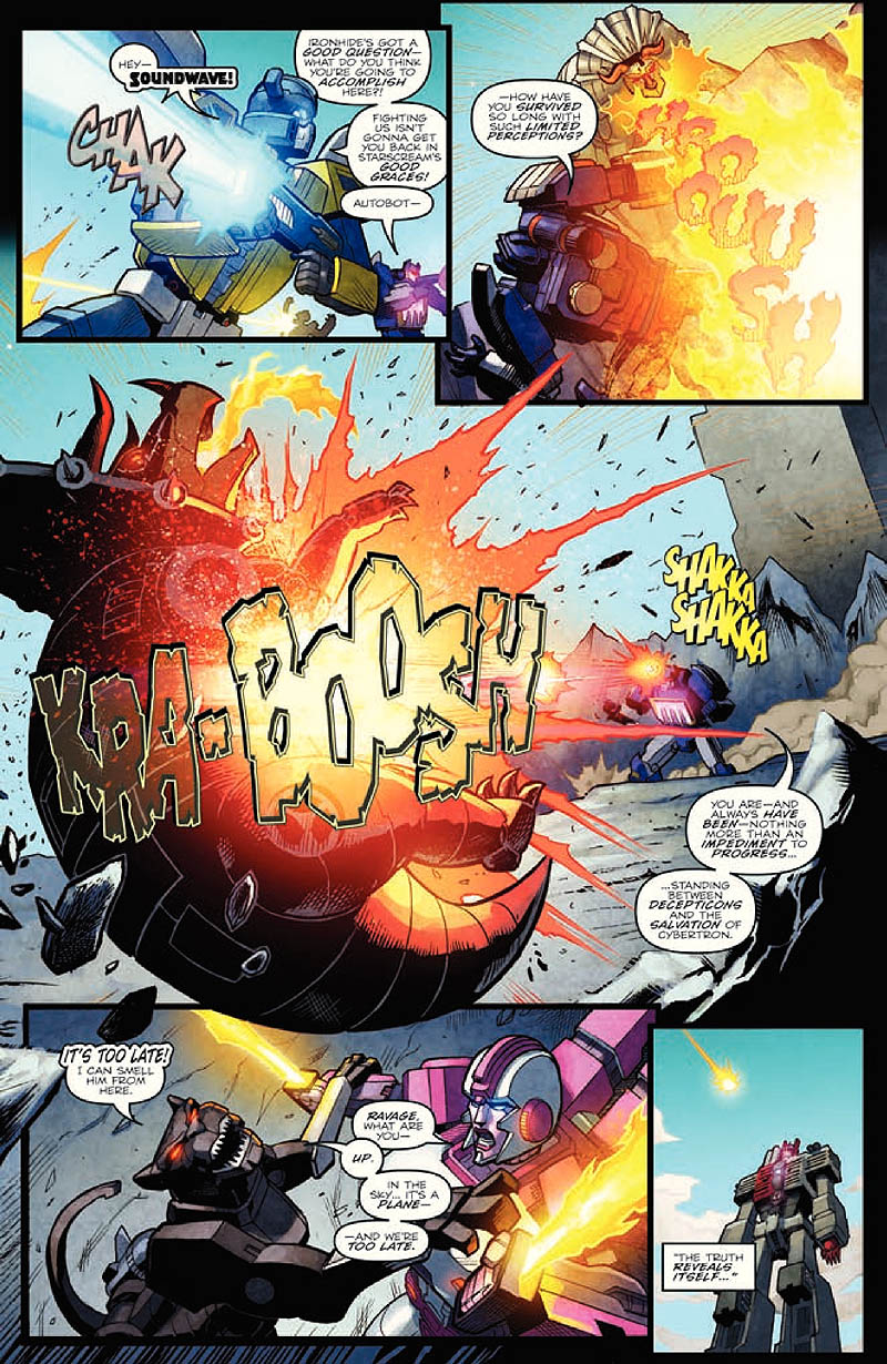 Transformers: Robots in Disguise #23: Dark Cybertron Part 3 Comic